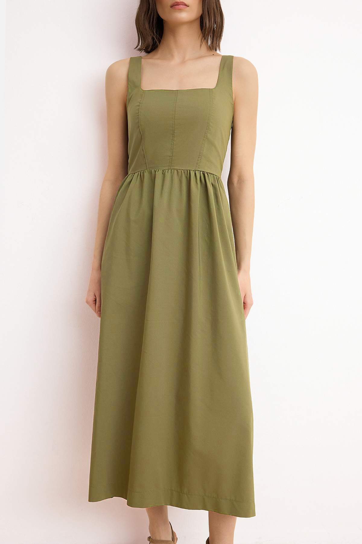 Haljine TWOSS24EL00038 - khaki