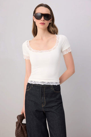 Bluze TWOSS26BZ00915 - ekru