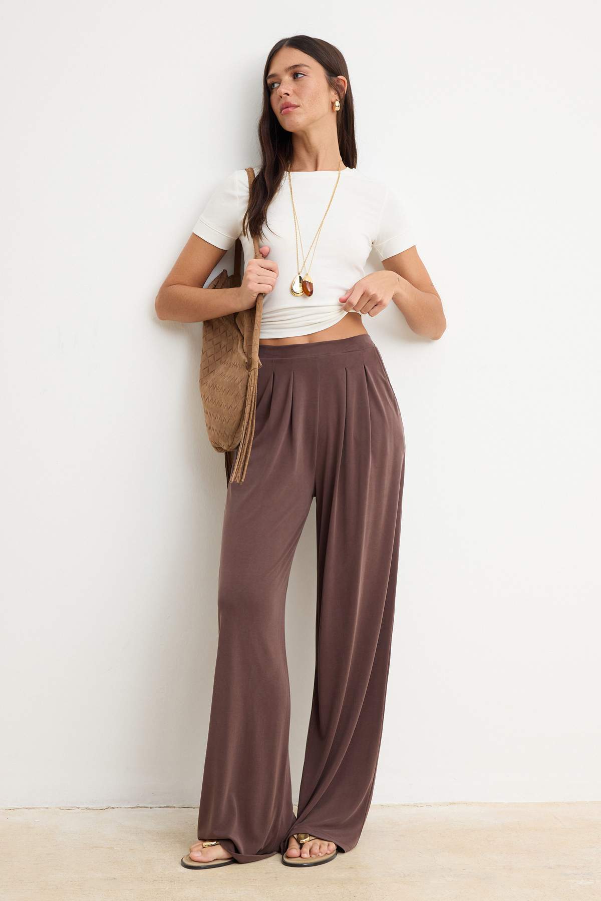 Pantalone TWOSS24PL00071 - braon [djesi-src-e4e404a5e653207ca641b3477018ba2d7e006e9600fdac66754b40c85617343a]