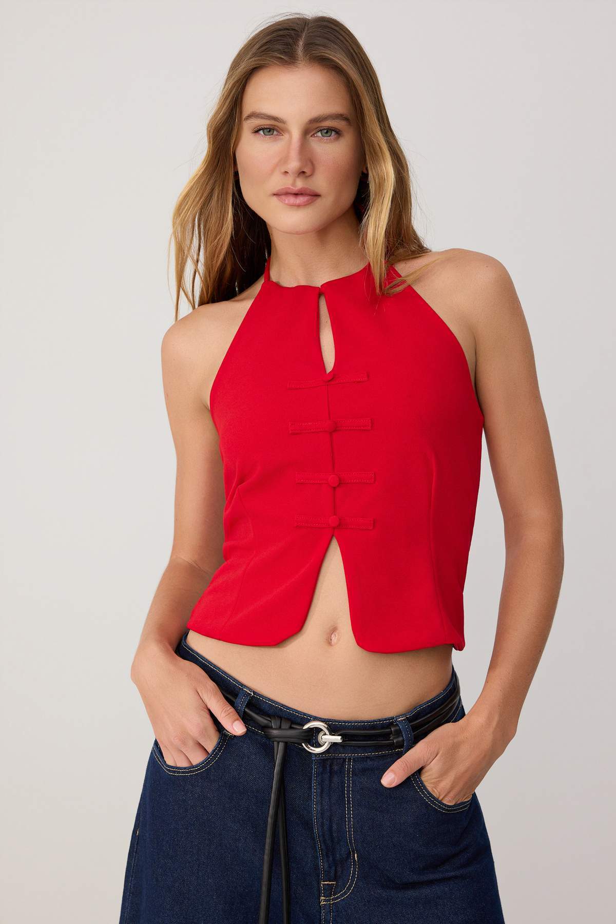 Bluze TWOSS26BZ01019 - crvena