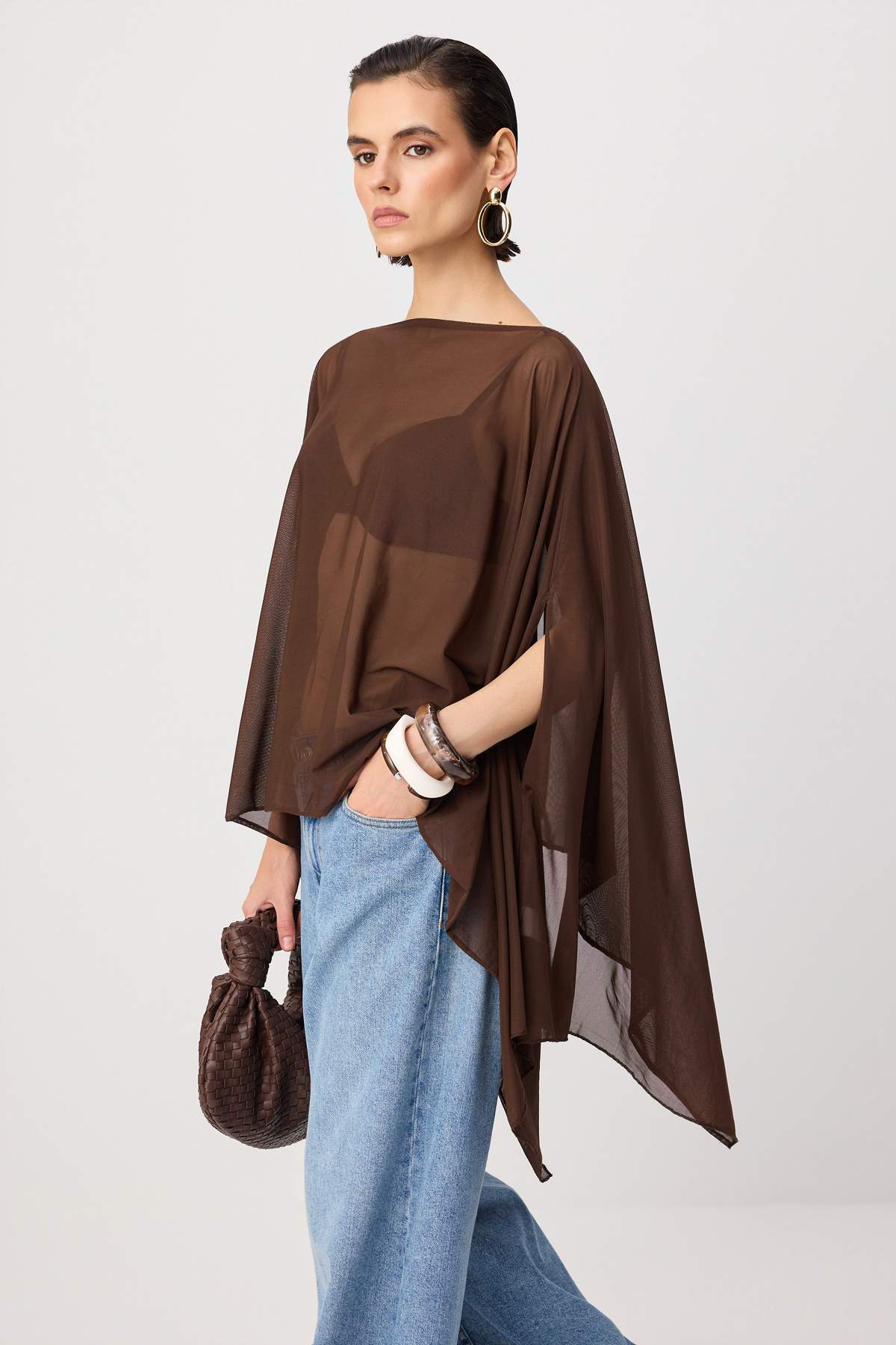 Bluze TWOSS26BZ01039 - braon