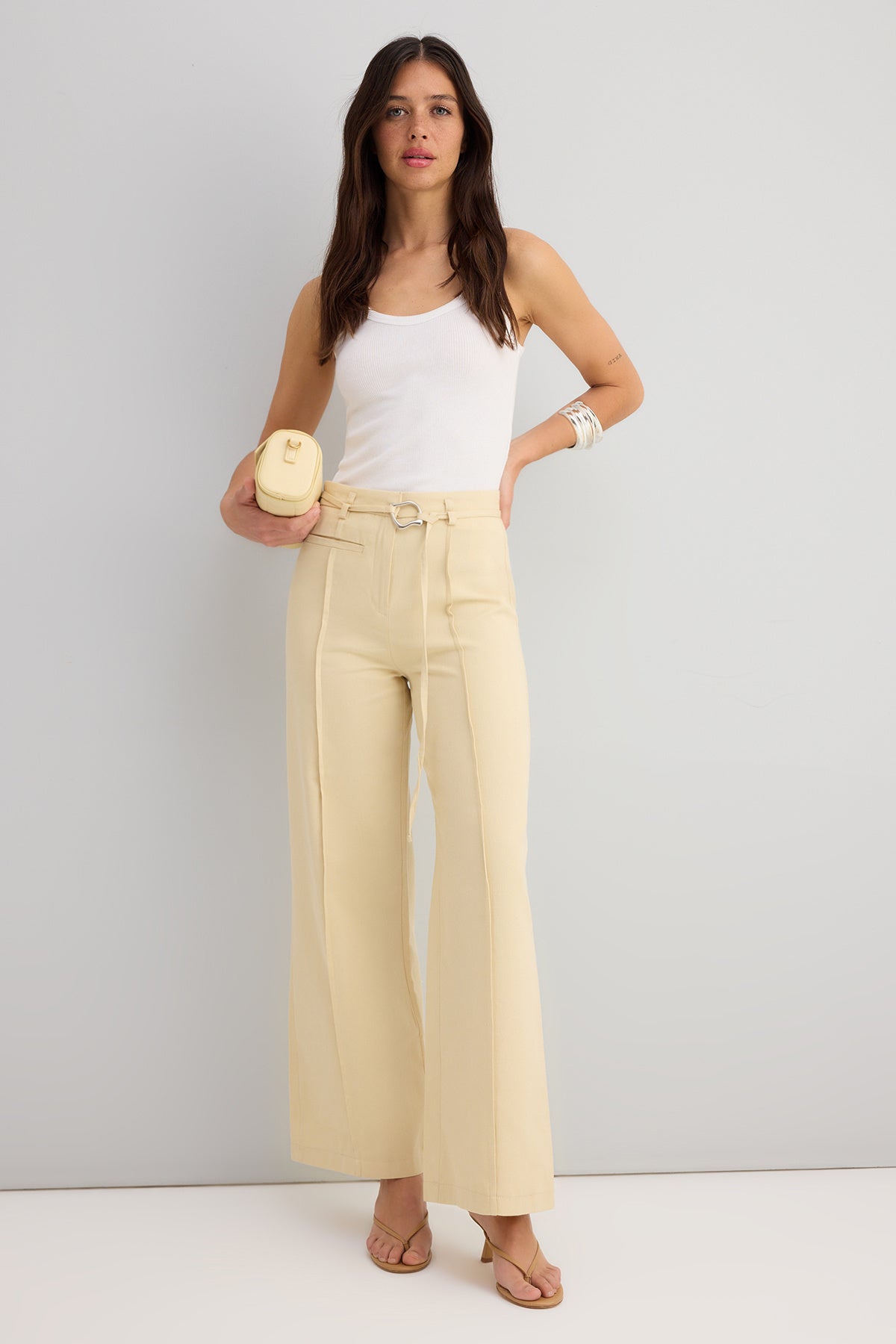 Pantalone TWOSS25PL00115 - bež [djesi-src-9952bc0b861751efefae89d41231ee1a30912ad68fe9ee70792e65ca79cc85a6]
