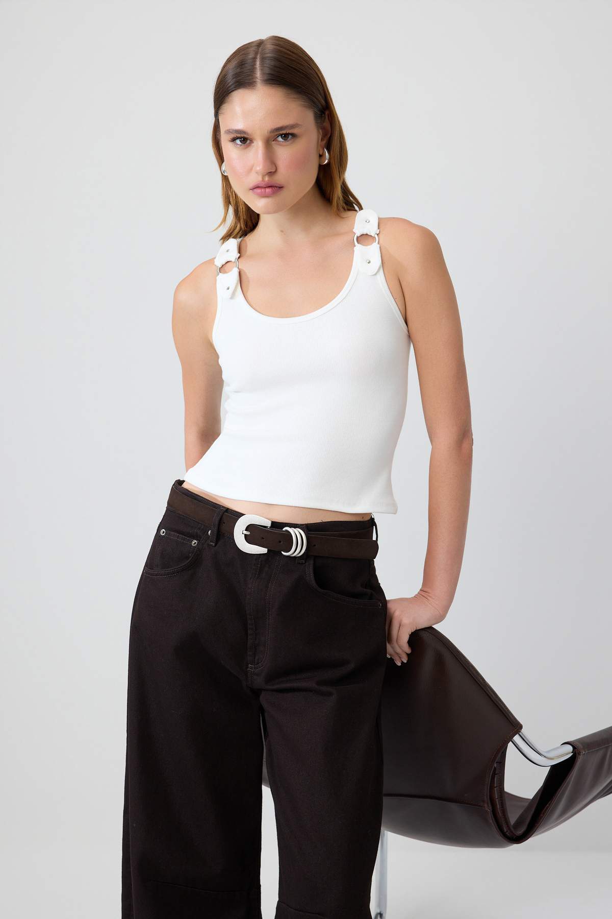 Bluze TWOSS26BZ01044 - ekru