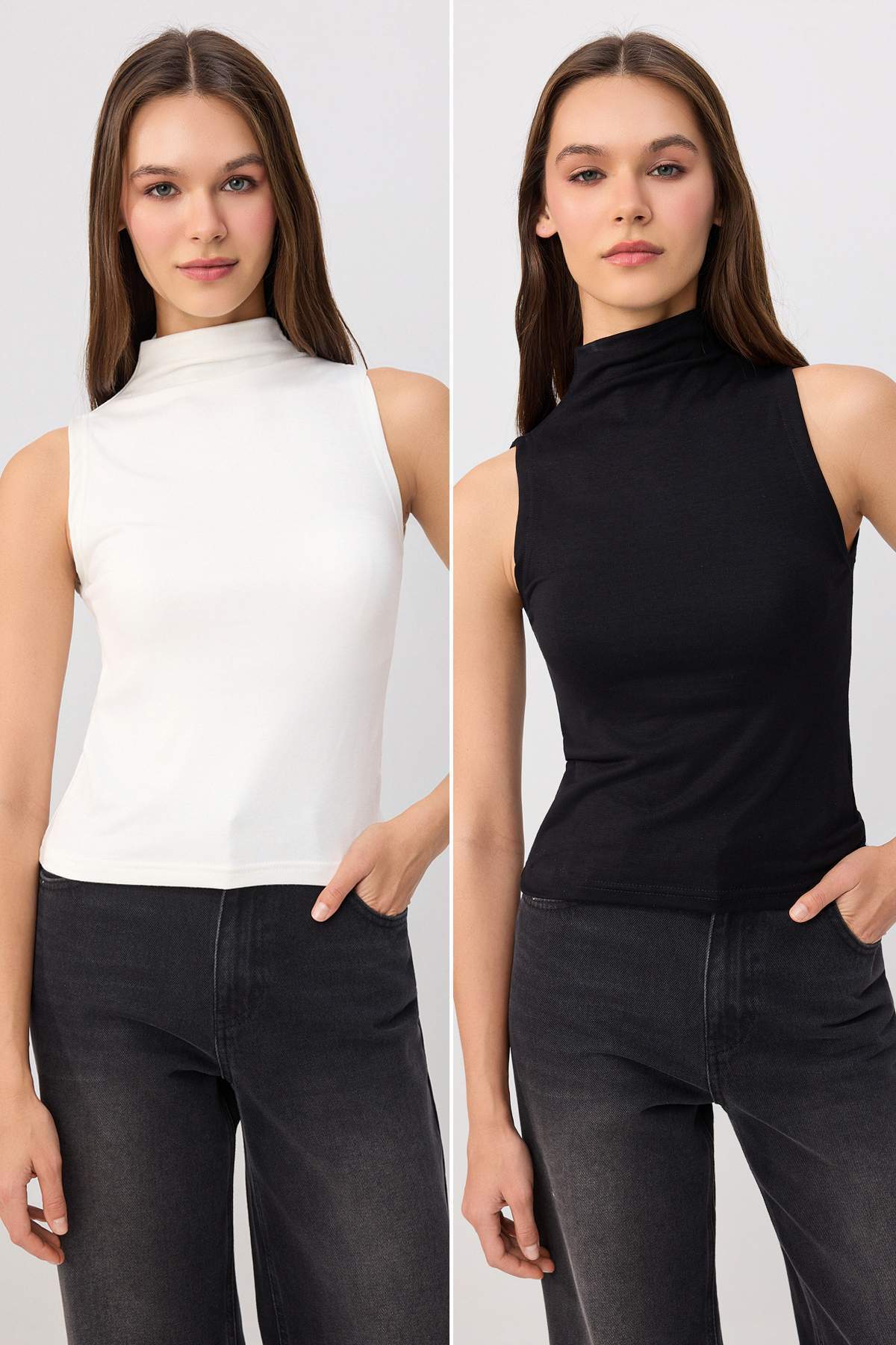 Bluze TWOSS26BZ01017 - crna