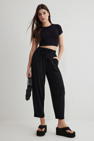 Pantalone TWOSS25PL00027 - crna [djesi-src-b6a64a435037f8343b22c7d864237a1d9035f025c3bbe67c3b0e15869ddeeb12]