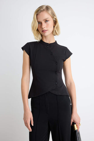 Bluze TWOAW27BZ00244 - crna