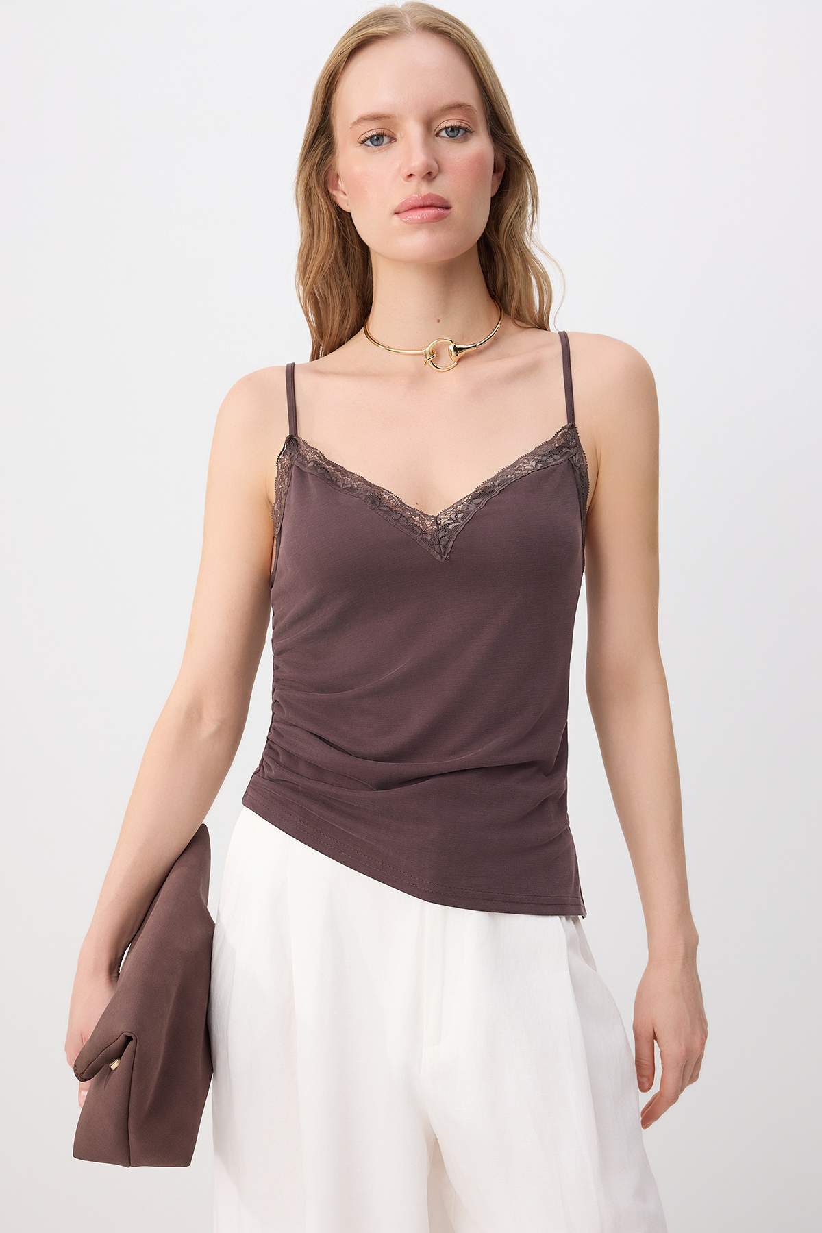 Bluze TWOSS26BZ00957 - braon