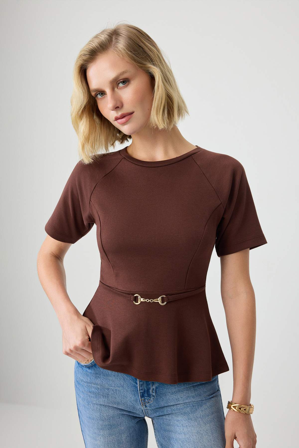 Bluze TWOSS26BZ00242 - braon