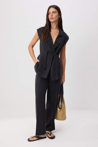Pantalone TWOSS26AU00203 - crna