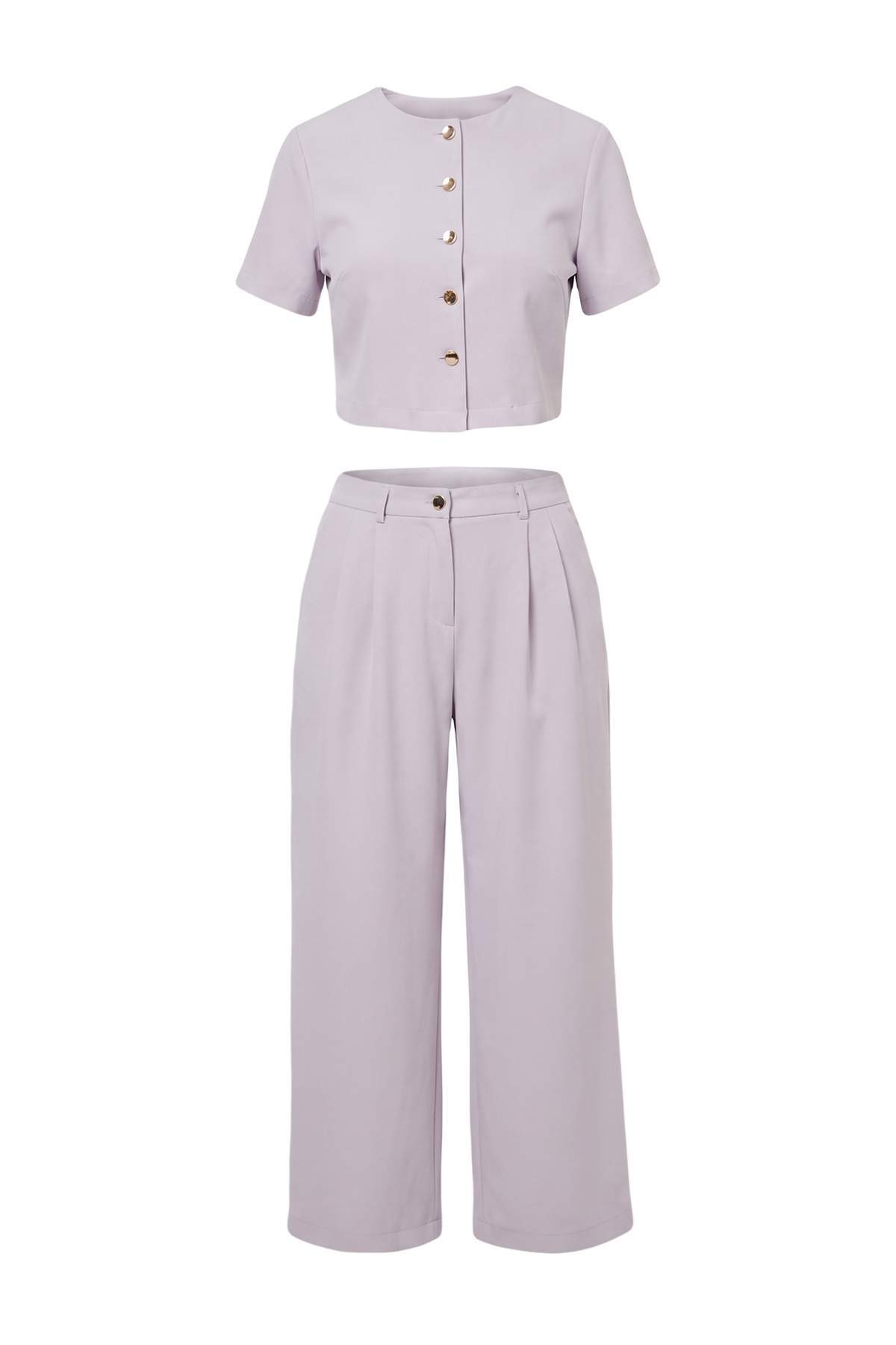 Pantalone TWOAW27AU00021 - lila
