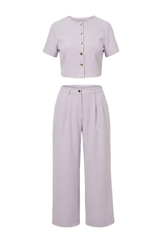 Pantalone TWOAW27AU00021 - lila