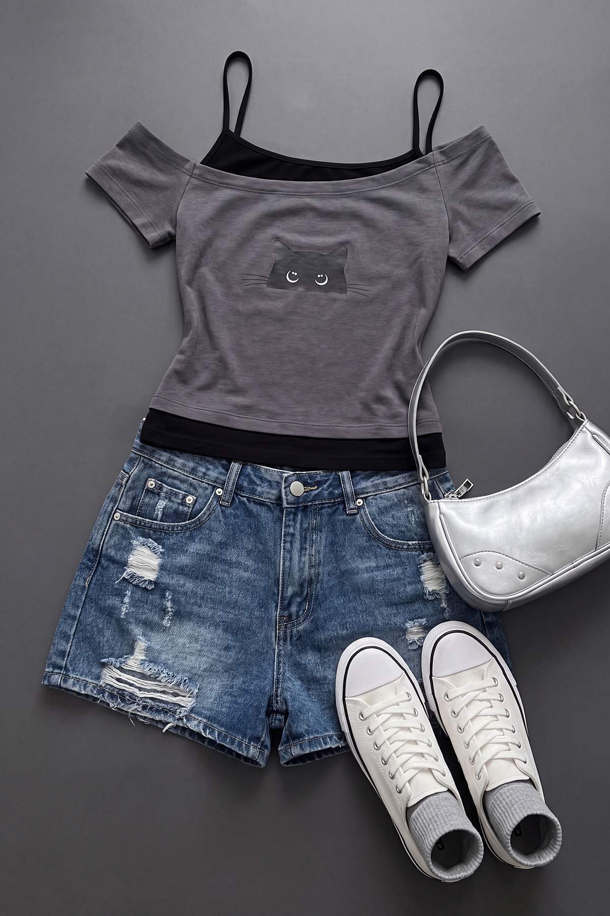 Bluze TWOSS26BZ01059 - siva