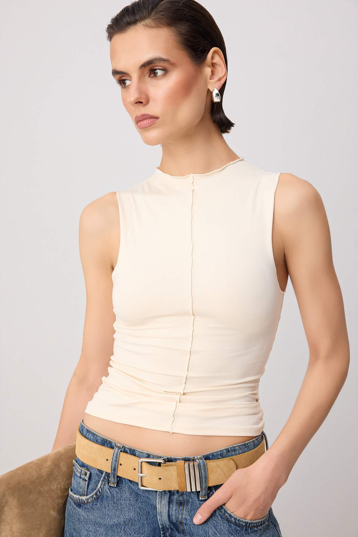 Bluze TWOSS26BZ01031 - vizon