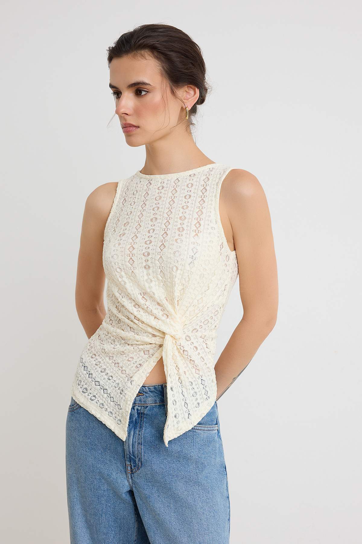 Bluze TWOSS26BZ00805 - ekru