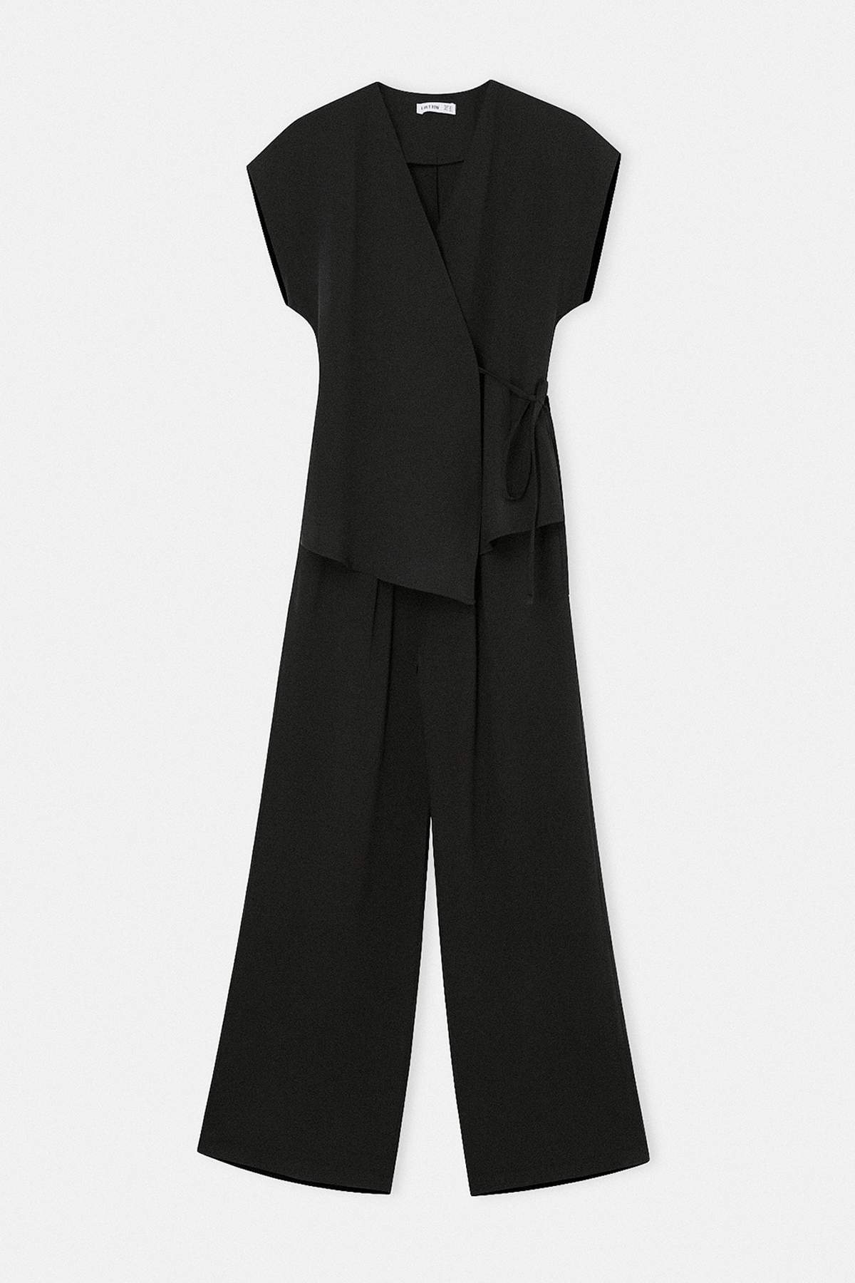 Pantalone TDRSS26AU00036 - crna