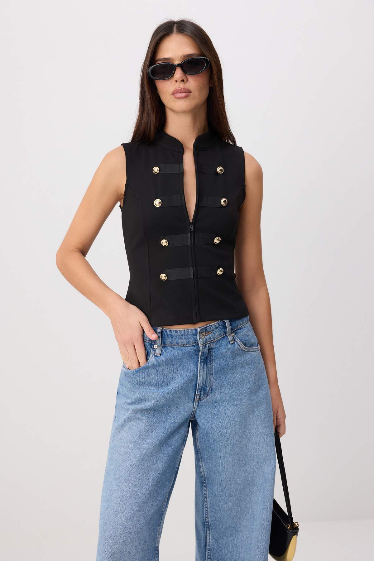 Bluze TWOSS26BZ00819 - crna