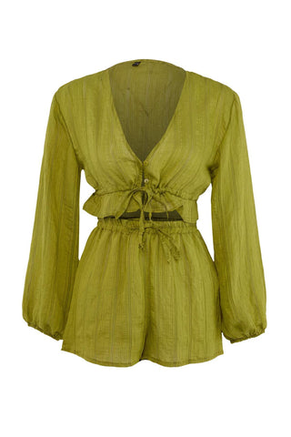 Bluze TBESS26AU00028 - zelena