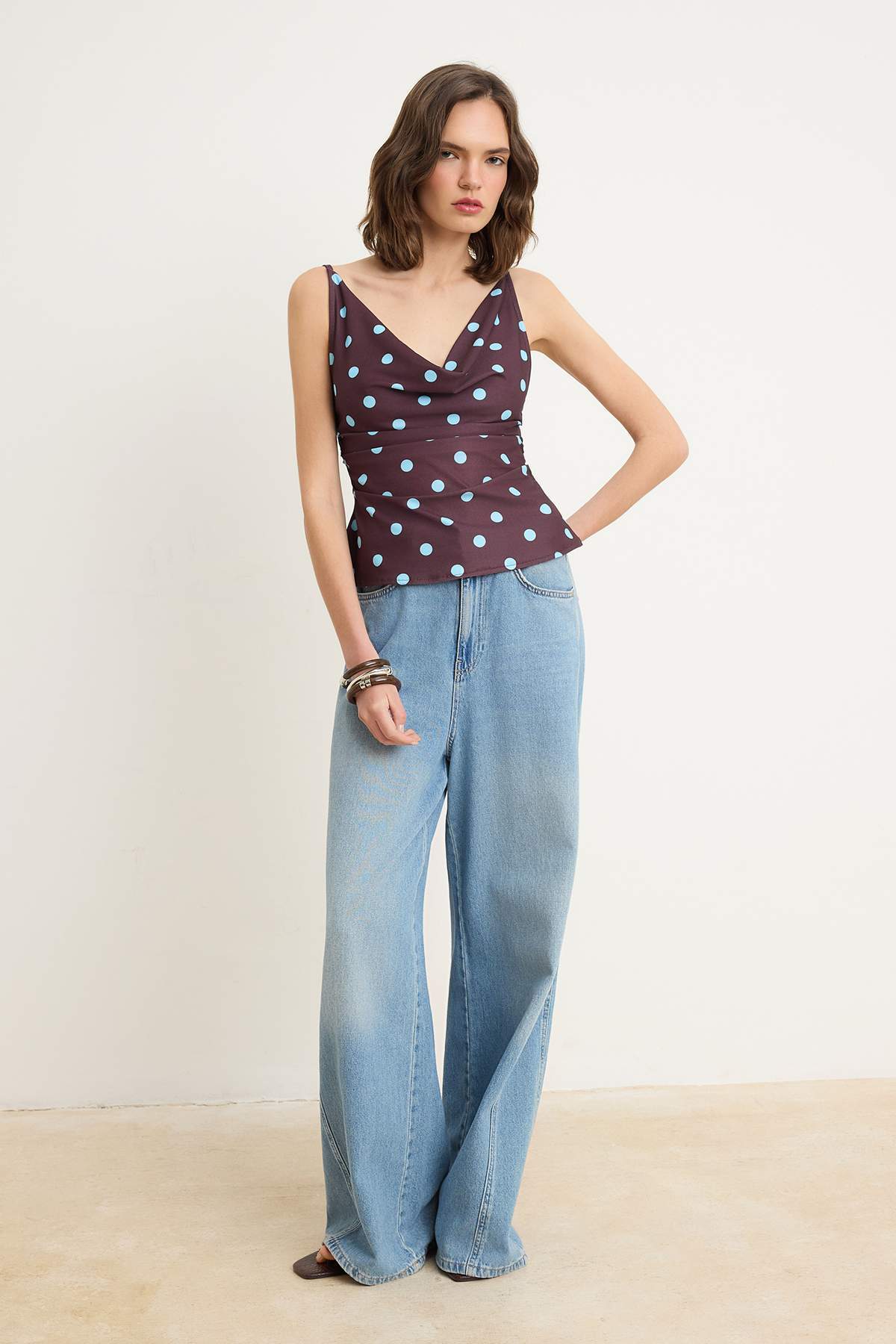 Bluze TWOSS26BZ00795 - braon