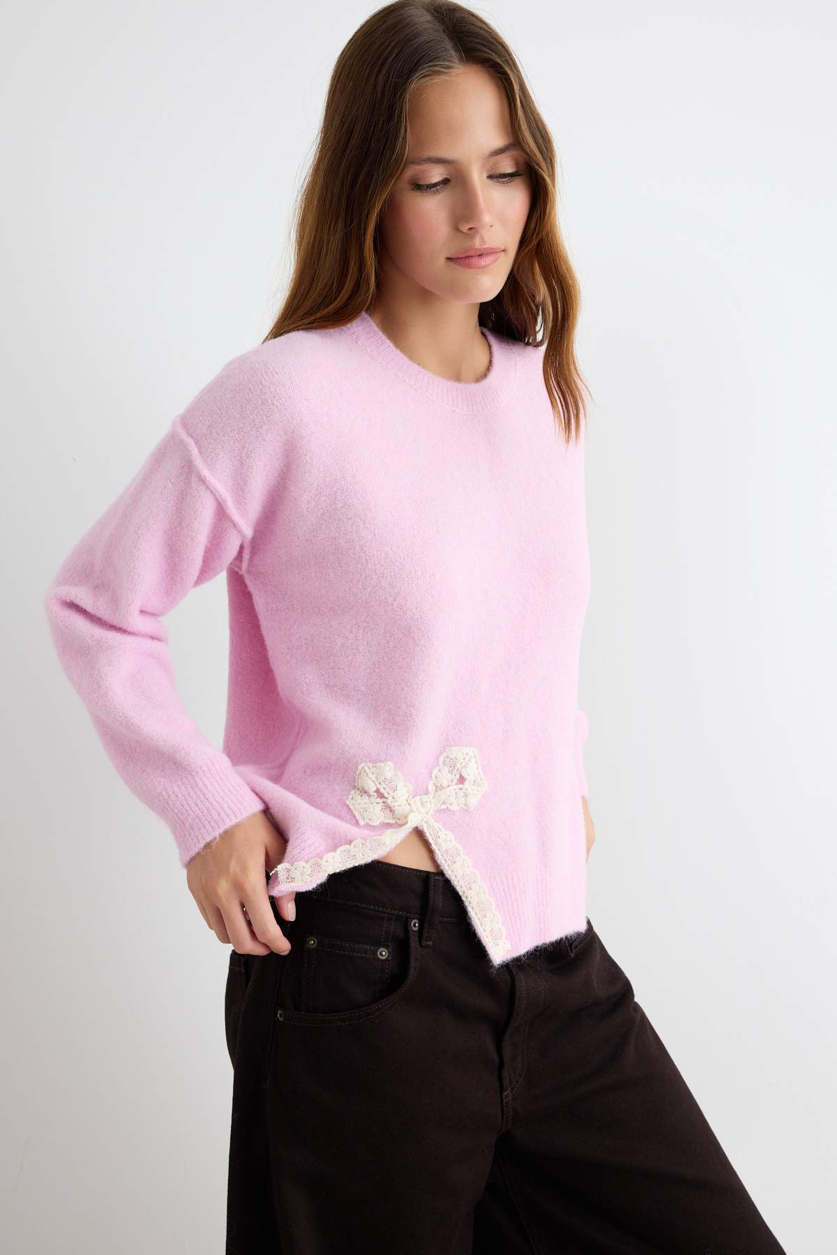 Džemper TWOAW27KZ00088 - roze