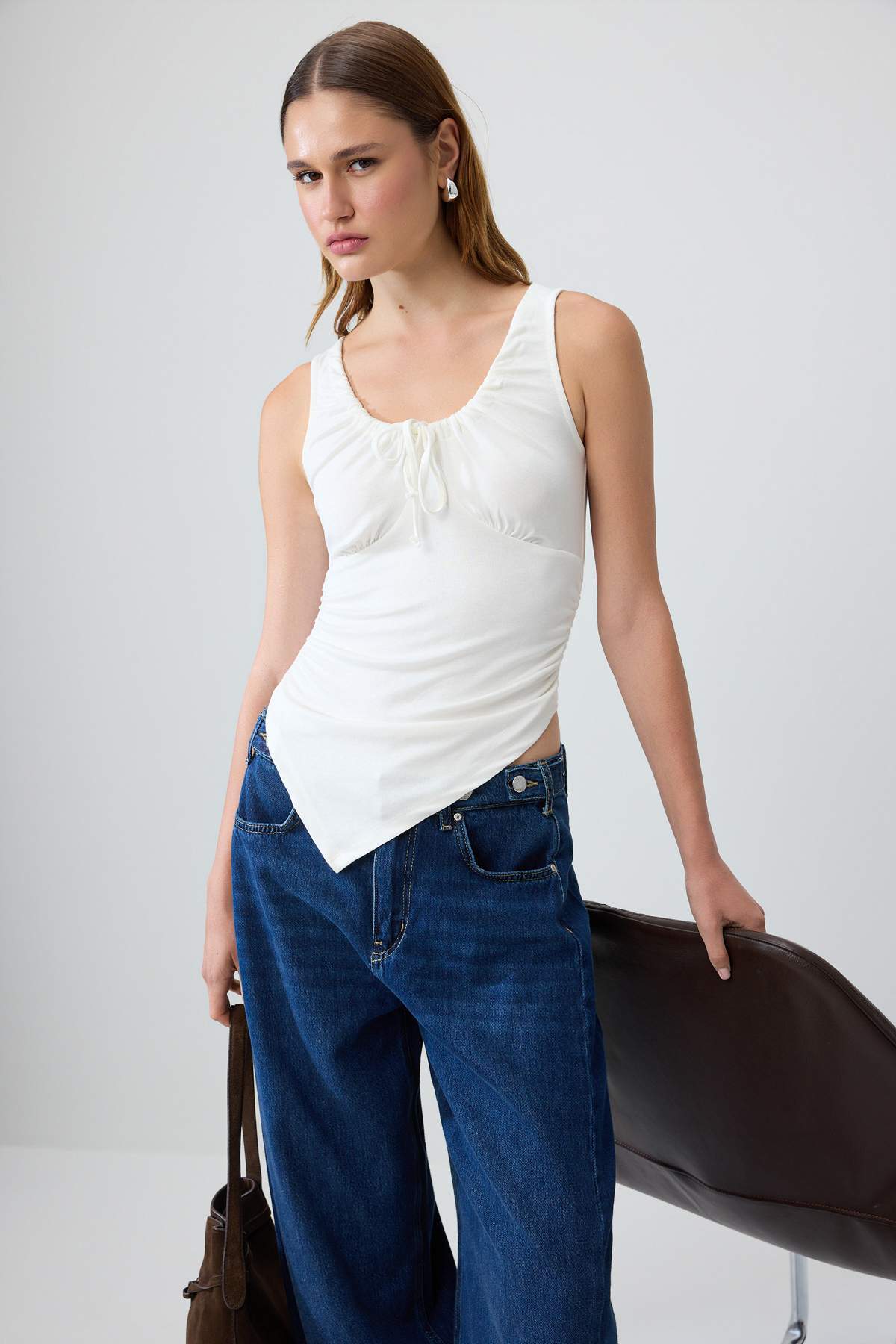 Bluze TWOSS26BZ01002 - ekru