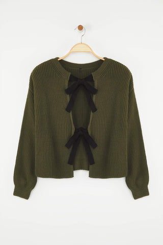 Džemper TWOAW25KZ00074 - khaki