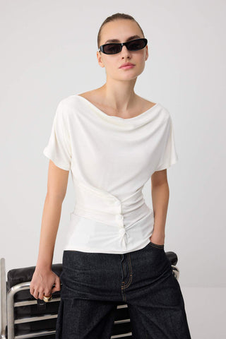 Bluze TWOSS26BZ01070 - ekru