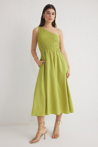 Haljine TWOSS23EL01830 - khaki
