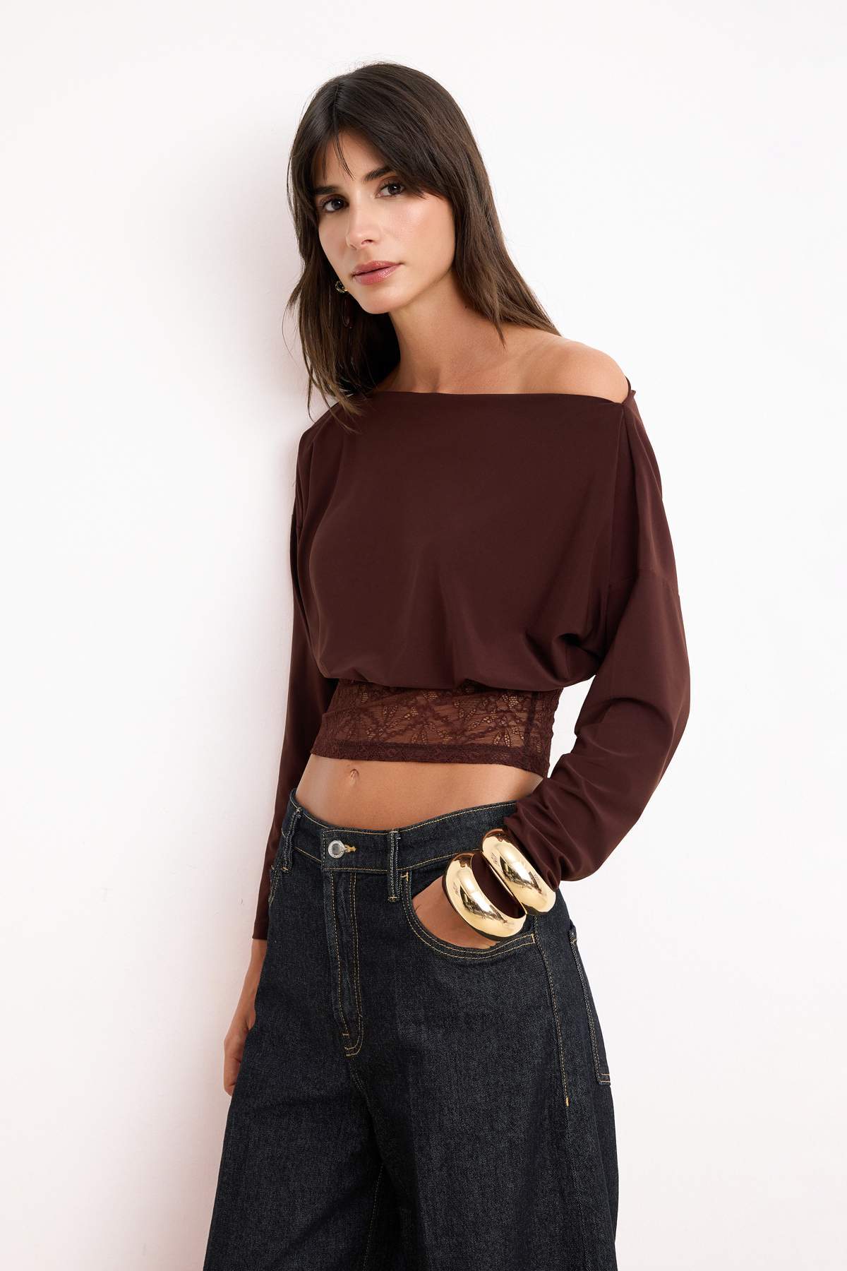 Bluze TPRSS26BZ00008 - braon