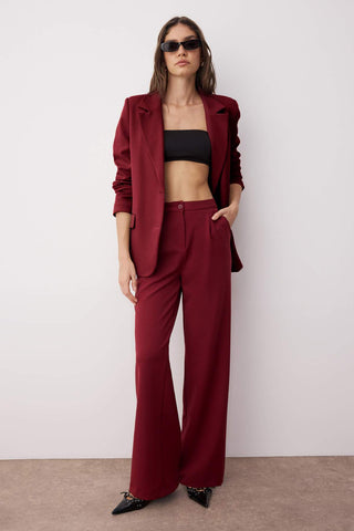 Pantalone TWOAW22PL0139 - bordo [djesi-src-3537a103c0bc6c7430bb8972524076b984252319bb03fc8dcd072807f6a5b339]