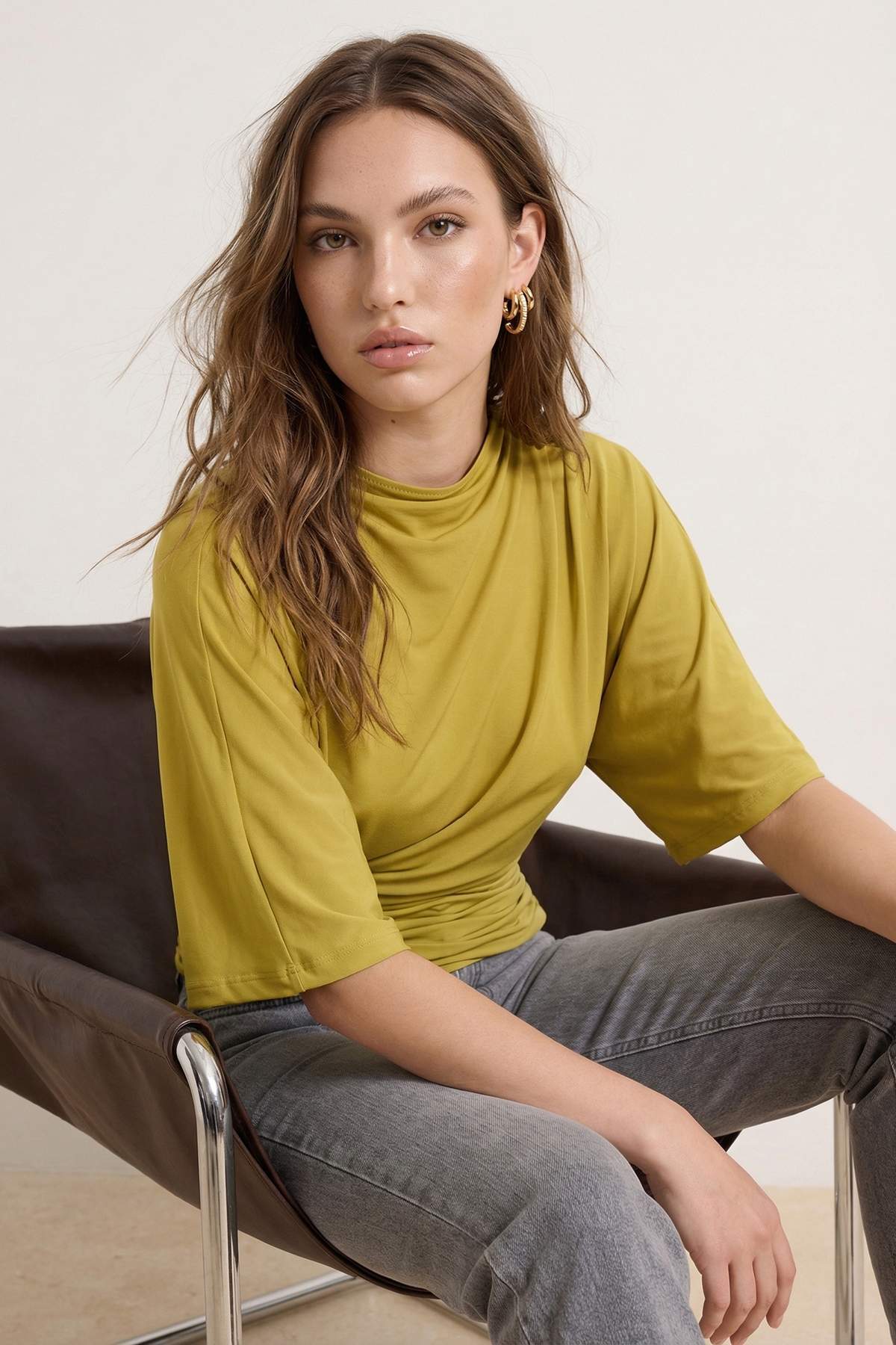 Bluze TWOSS26BZ00020 - zelena