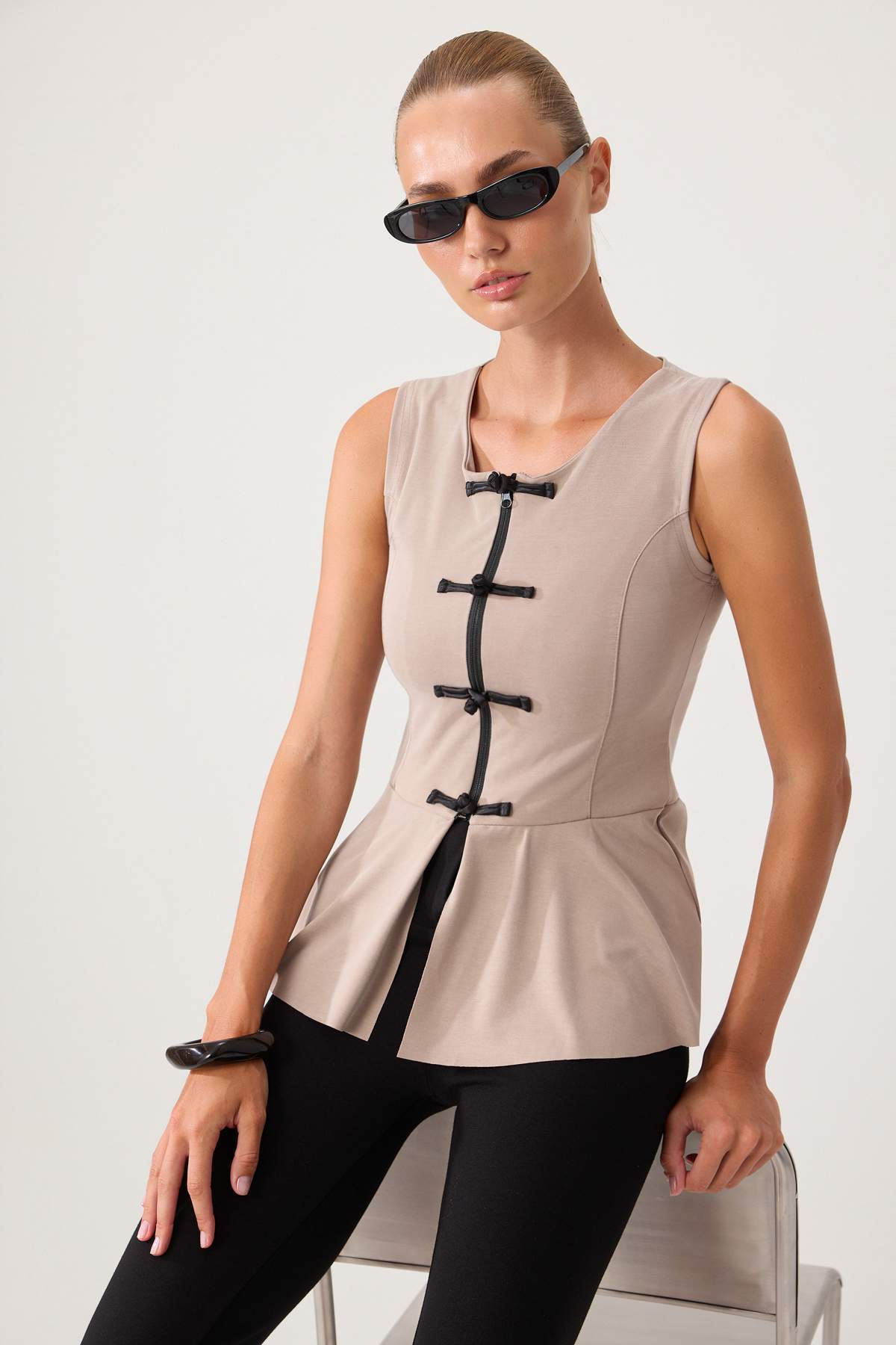 Bluze TWOSS26BZ01052 - vizon