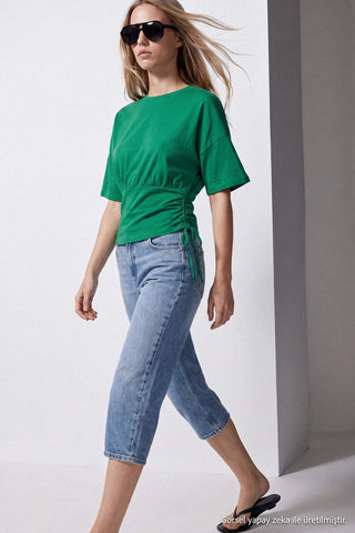 Bluze TWOSS26BZ01107 - zelena