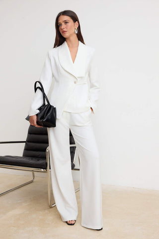 Pantalone TWOAW26AU00145 - bijela