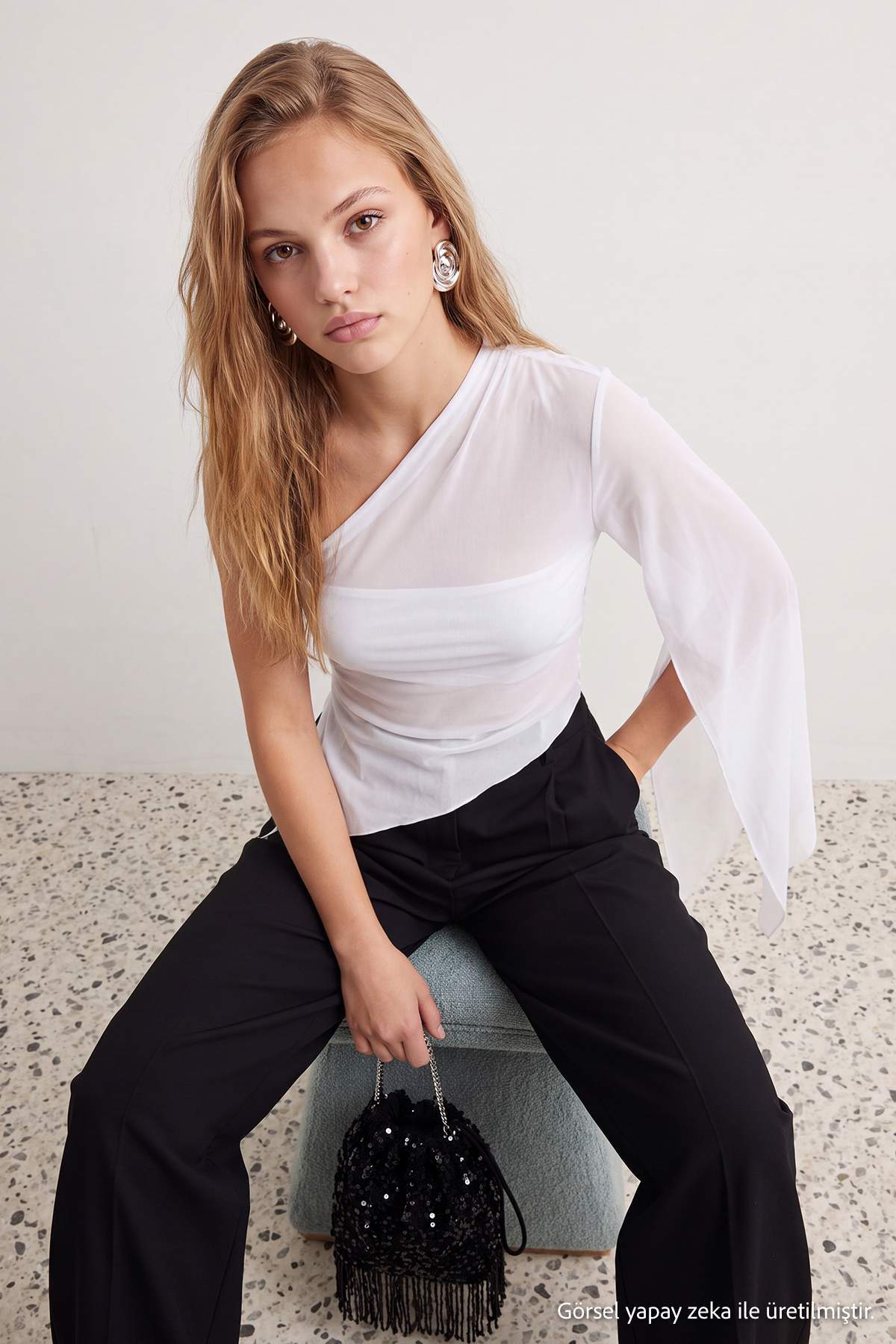 Bluze TPRAW27BZ00021 - bijela