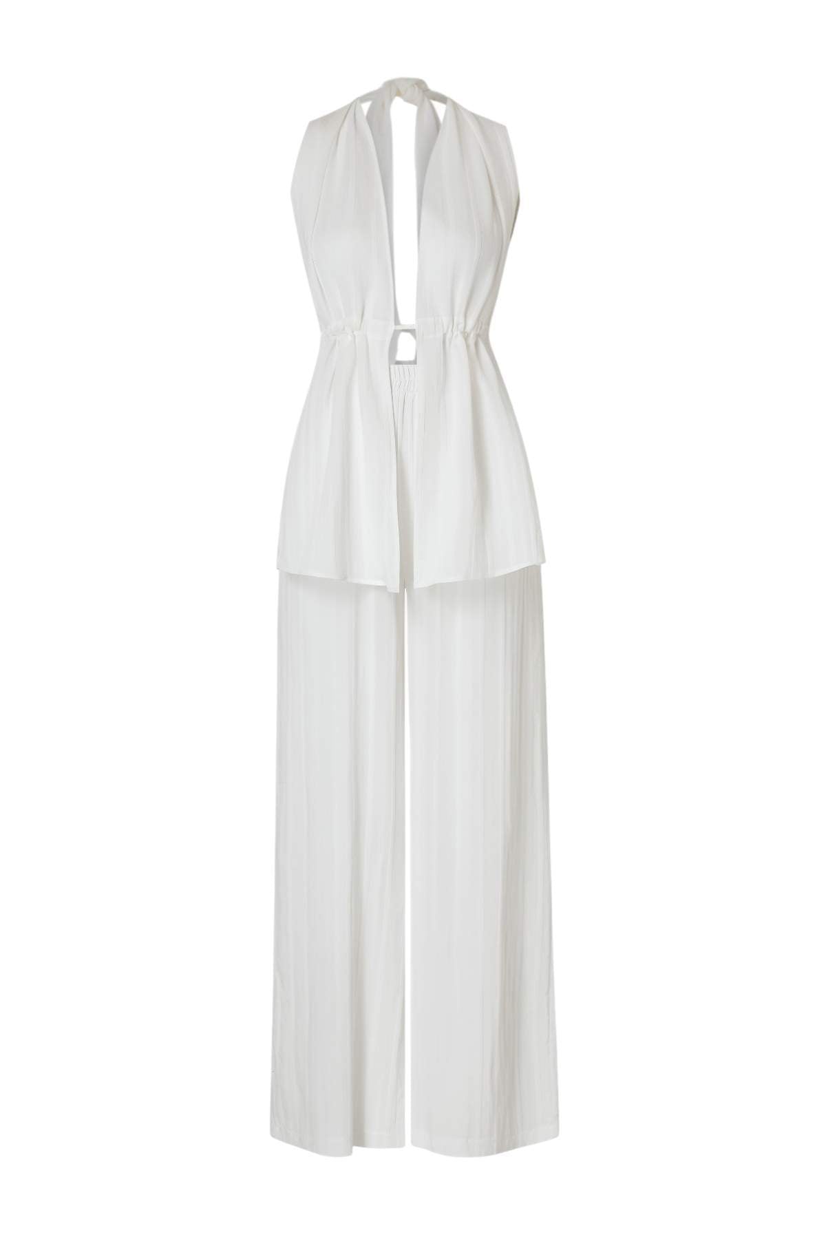 Bluze TBESS25AU00063 - ekru