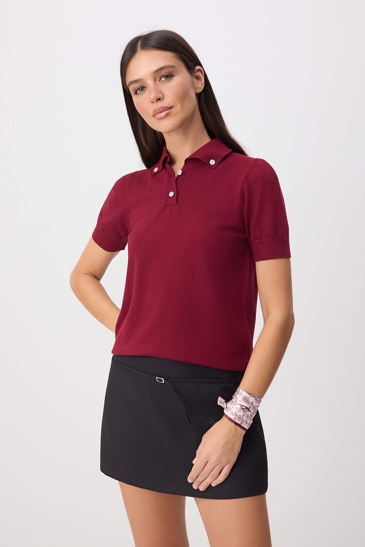 Bluze TWOSS26BZ00159 - bordo