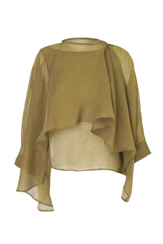 Bluze TWOSS26BZ00653 - zelena