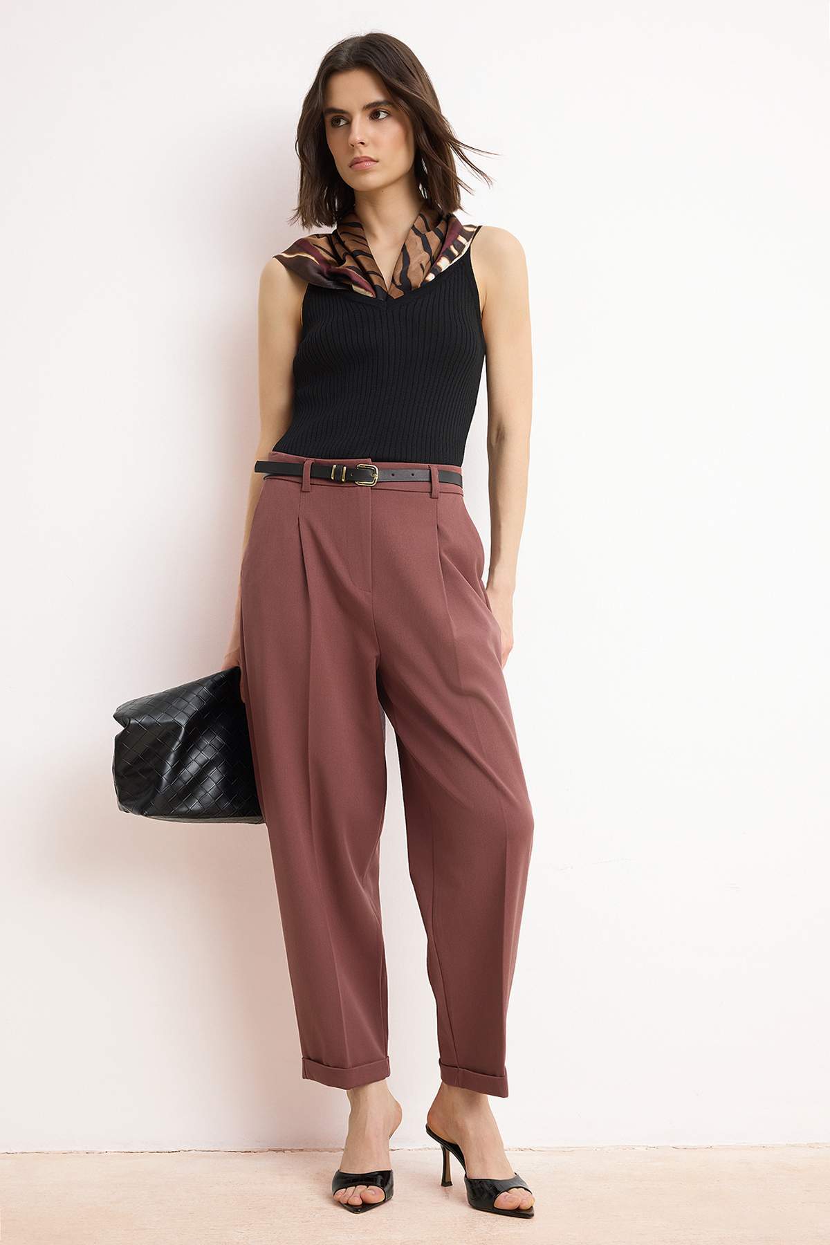 Pantalone TWOSS26PL00058 - bordo [djesi-src-f76be95ea2aec120aae4eef2480b5547456dad0b54cf227fcb1bbdbd722de773]