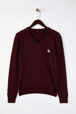 Džemper TWOAW26KZ00259 - bordo