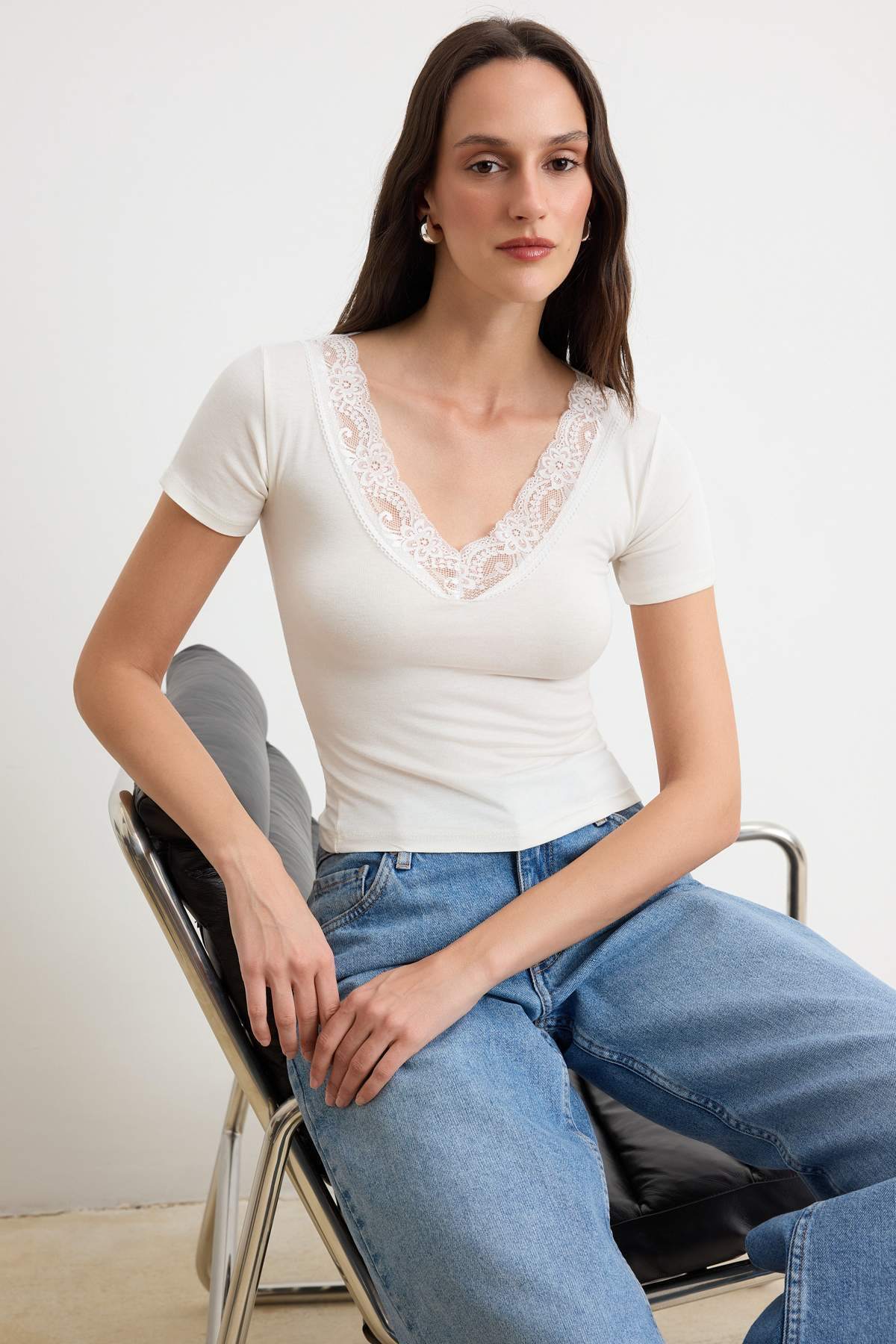 Bluze TWOSS26BZ00757 - ekru