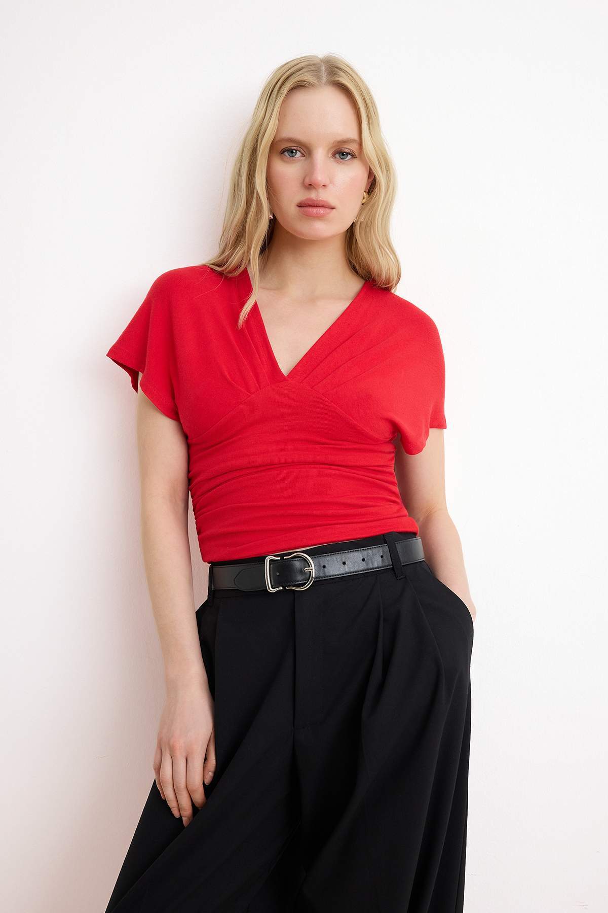 Bluze TWOSS25BZ00605 - crvena