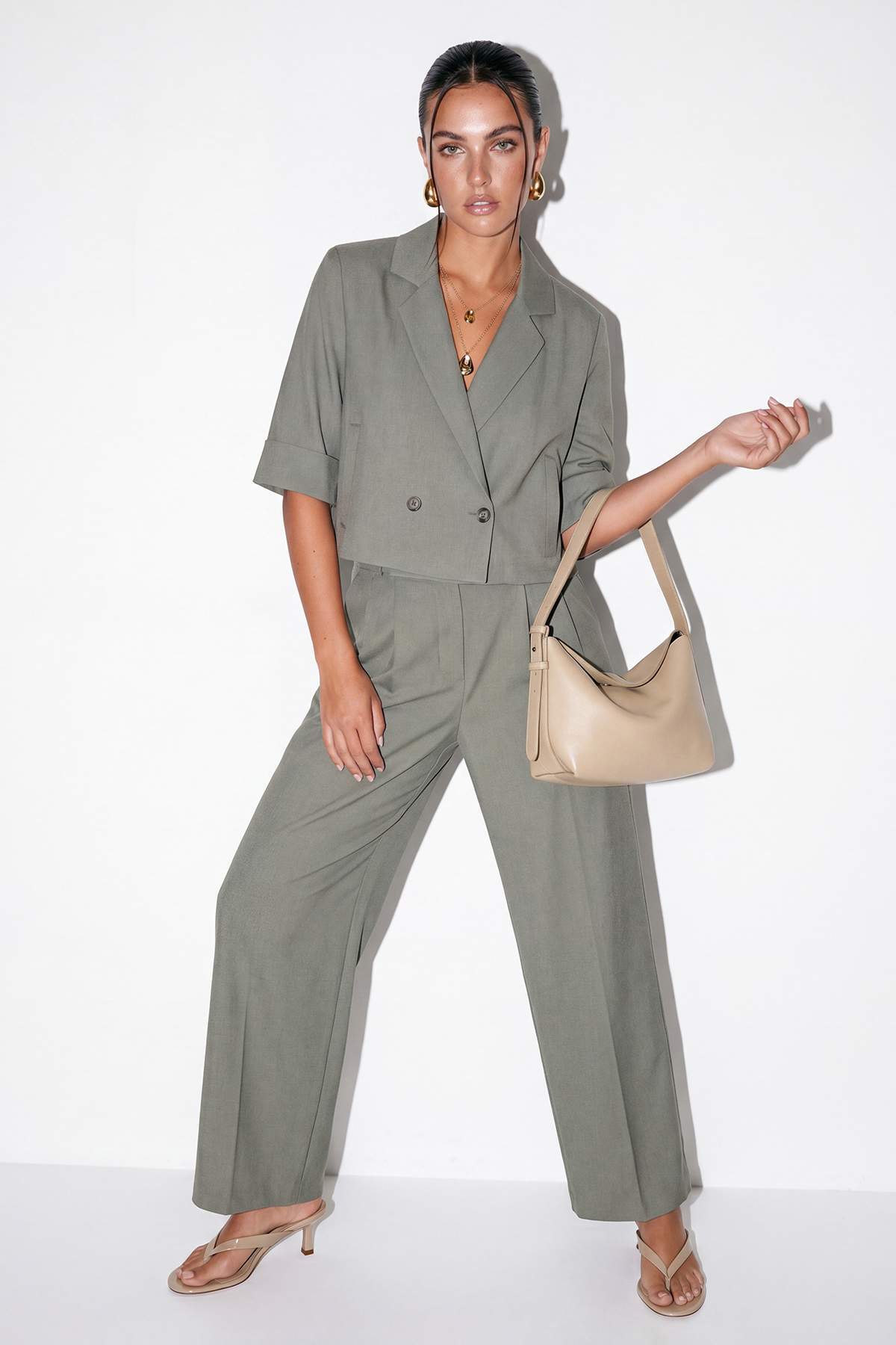 Jakne TDRSS26AU00028 - khaki