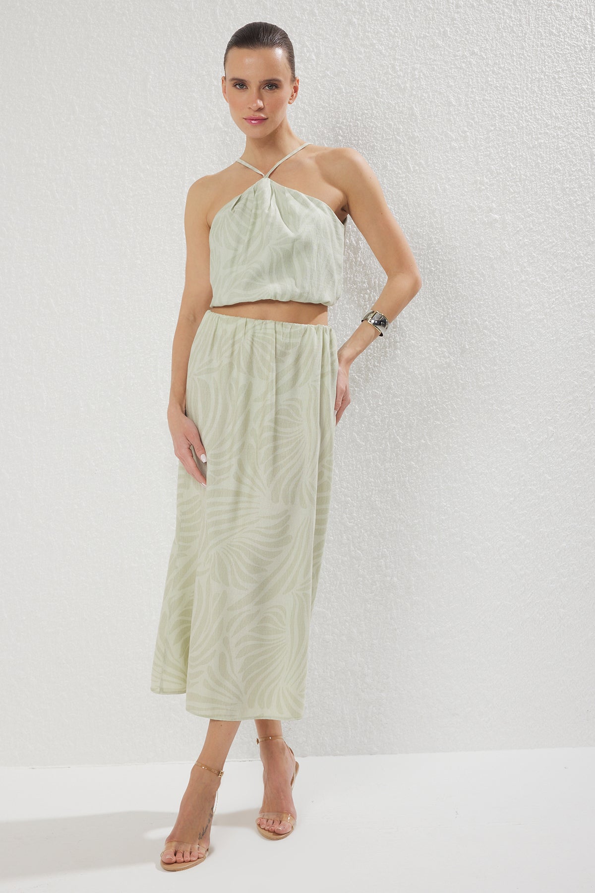 Bluze TWOSS25AU00106 - zelena