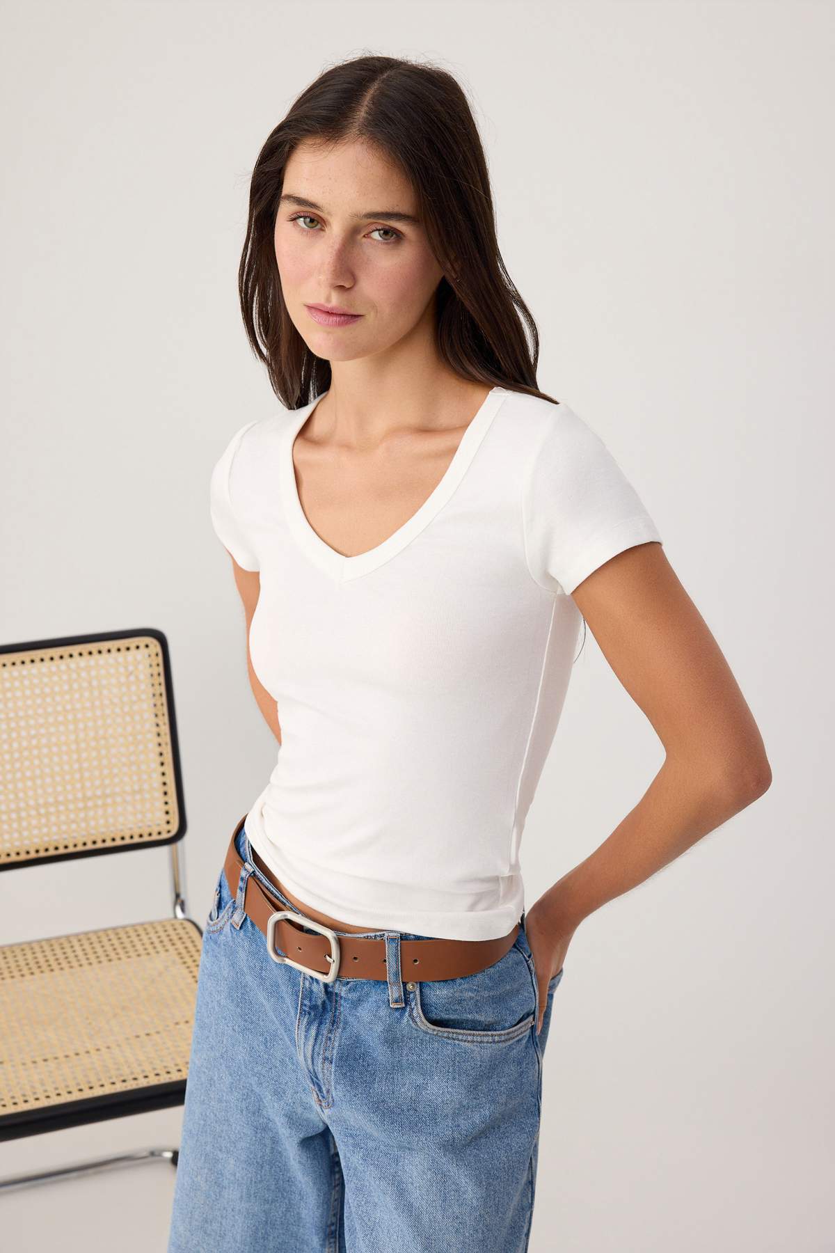 Bluze TWOSS26BZ01007 - ekru