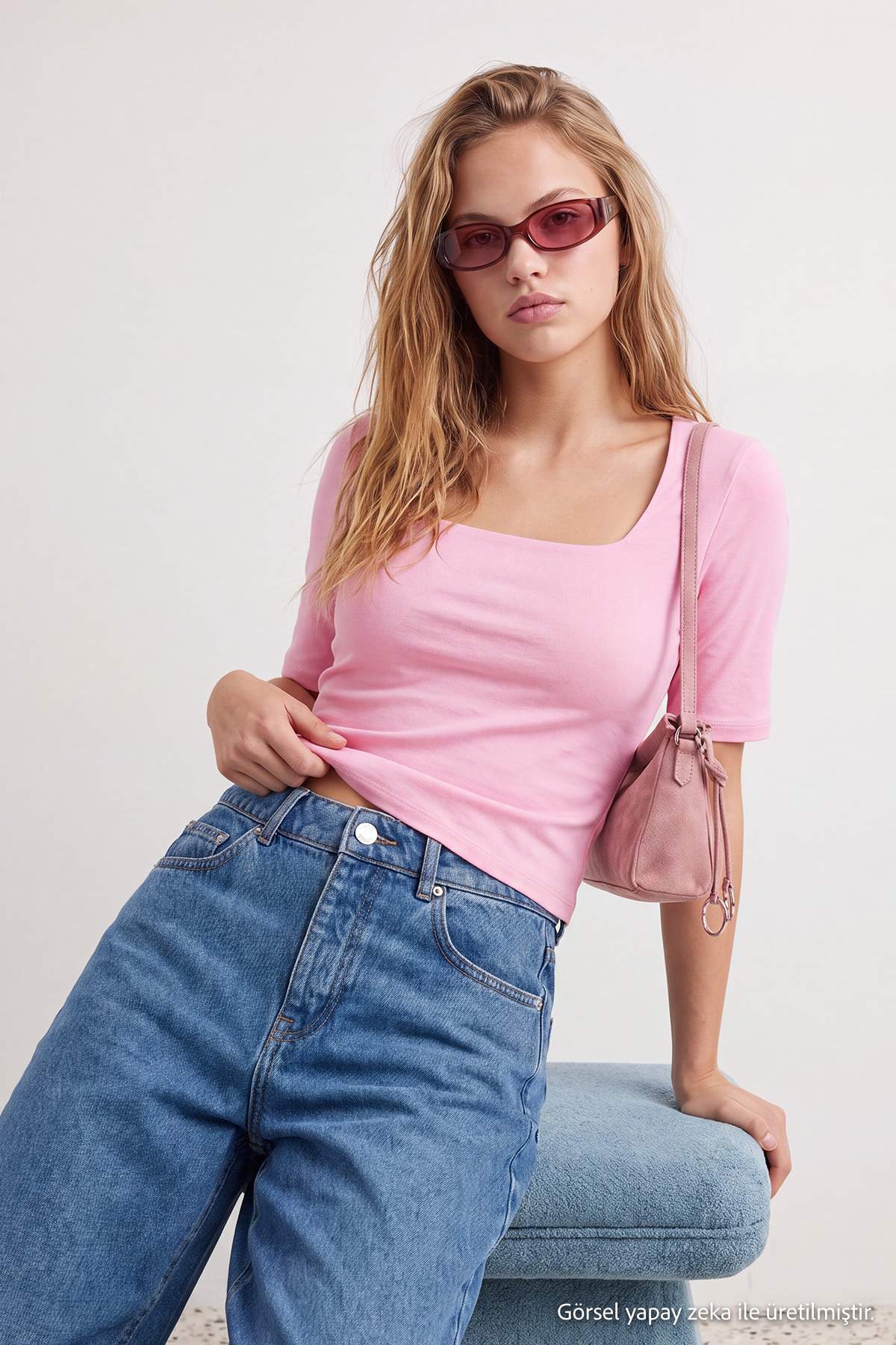 Bluze TWOAW27BZ00071 - roze