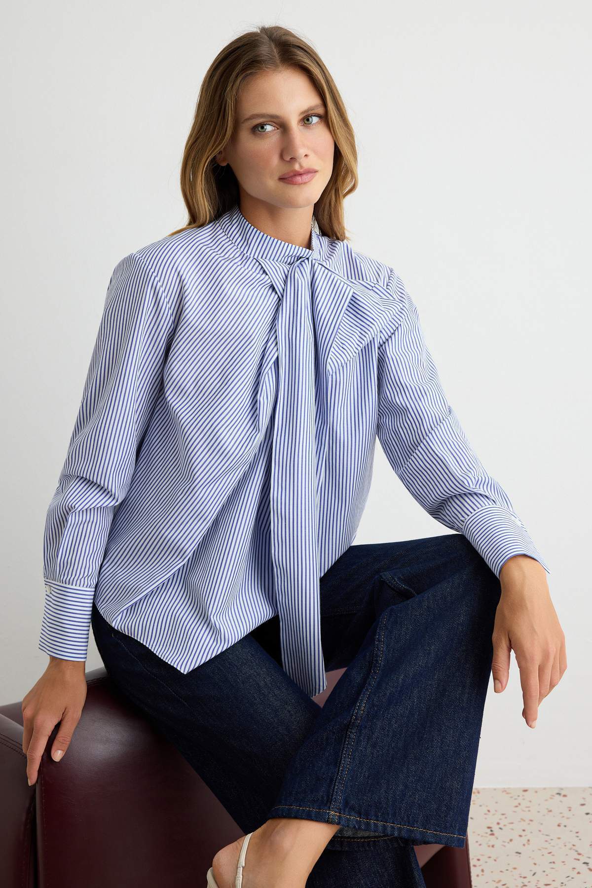 Bluze TWOAW27BZ00278 - plava