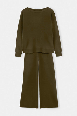 Pantalone TWOAW26AU00043 - khaki
