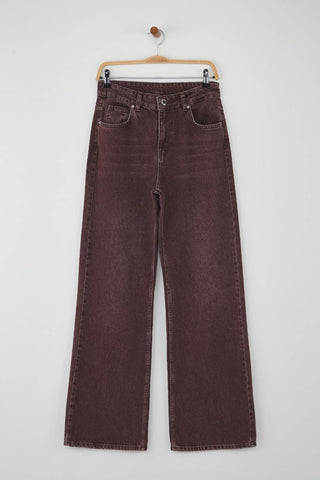 Farmerke TWOAW26JE00110 - bordo