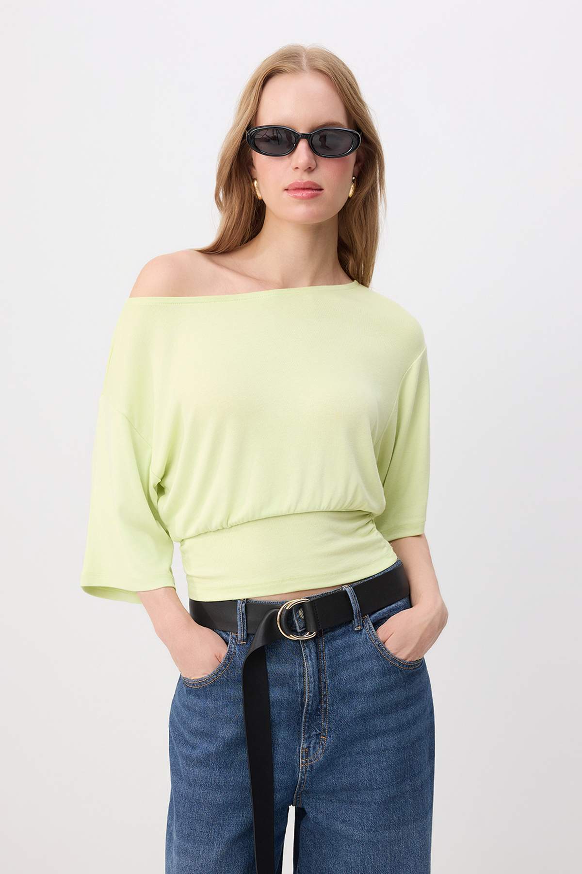 Bluze TWOSS26BZ00097 - zelena