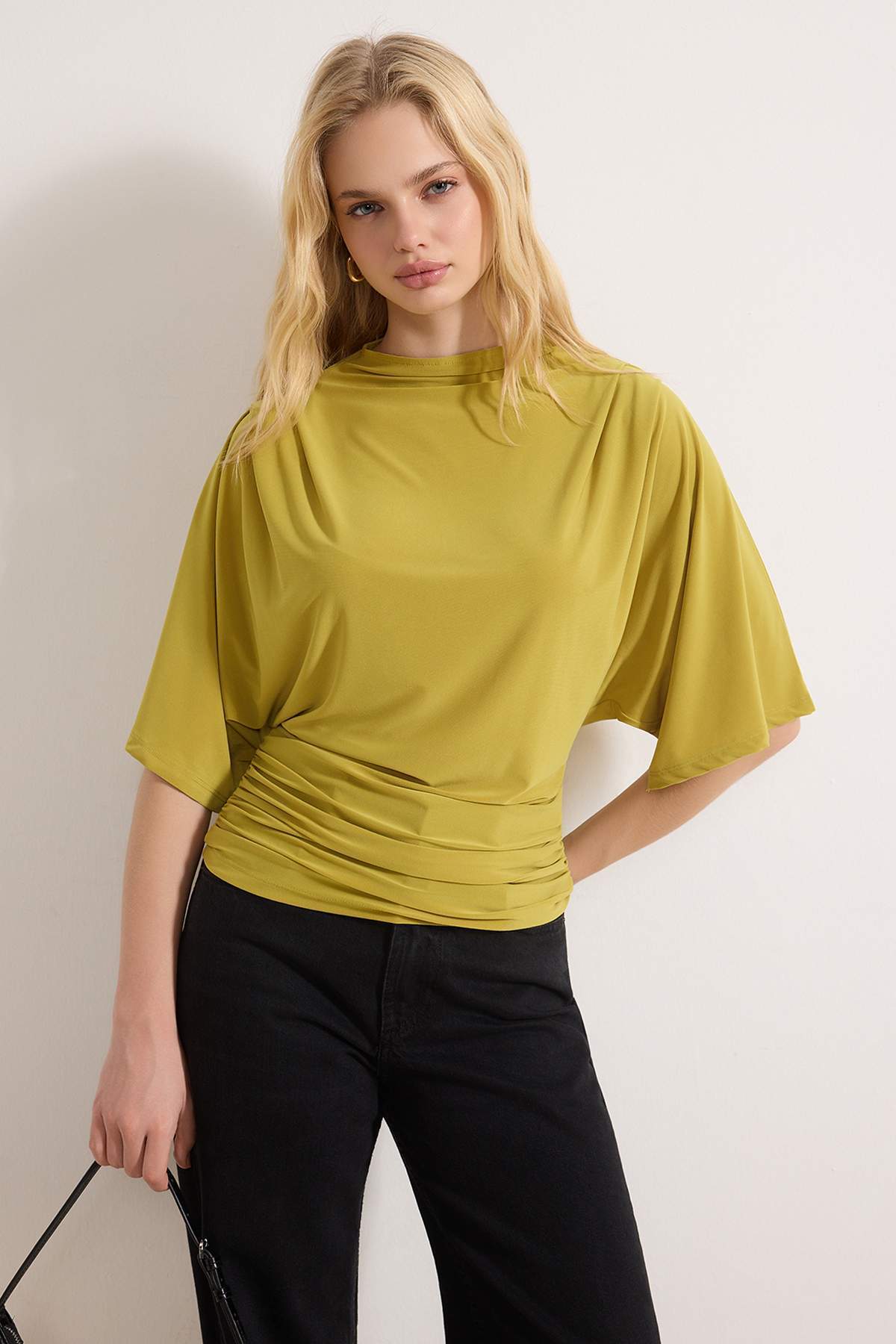 Bluze TWOSS26BZ00020 - zelena